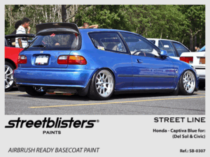 Street Line Paint - Honda -> Captiva Blue - 1x30ml (SB30-0307)