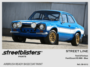 Street Line Paint - Fast & Furious -> Ford Escort RS MKI Blue - 1x30ml (SB30-0312)