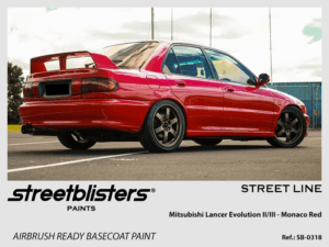 Street Line Paint - Mitsubishi Lancer Evolution II/III -> Monaco Red - 1x30ml (SB30-0318)