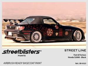 Street Line Paint - Fast & Furious -> Honda S2000 Black - 1x30ml (SB30-0323)