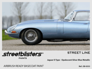 Street Line Paint - Jaguar E-Type -> Opalescent Silver Blue Metallic - 1x30ml (SB30-0353)