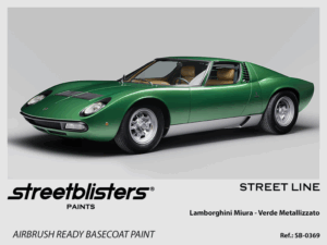 Street Line Paint - Lamborghini Miura -> Green Metallizzato - 1x30ml (SB30-0369)