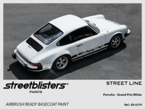Street Line Paint - Porsche -> Grand Prix White - 1x30ml (SB30-0379)