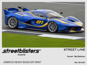 Street Line Paint - Ferrari -> Blu Elettrico - 1x30ml (SB30-0381)