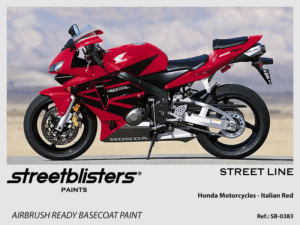 Street Line Paint - Honda Motorcycles -> Italian Red - 1x30ml (SB30-0383)