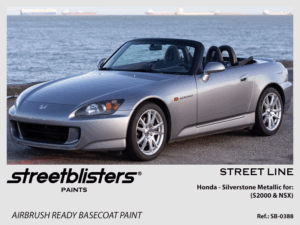 Street Line Paint - Honda -> Silverstone Metallic - 1x30ml (SB30-0388)