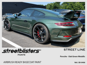 Street Line Paint - Porsche -> Oak Green Metallic - 1x30ml (SB30-0406)