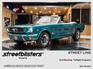 Street Line Paint - Ford Mustang -> Twilight Turquoise - 1x30ml (SB30-0423)