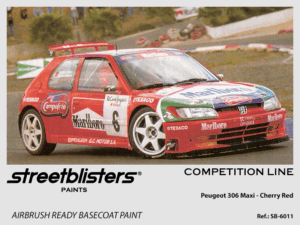 Competition Line Paint - Peugeot 306 Maxi -> Cherry Red - 1x30ml (SB30-6011)