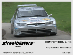 Competition Line Paint - Peugeot 306 Maxi -> Platinum Silver - 1x30ml (SB30-6013)