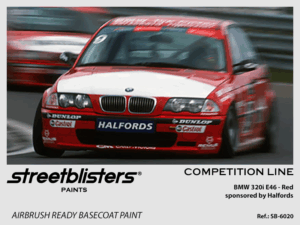 Competition Line Paint - BMW 320i E46 -> Red - 1x30ml (SB30-6020)