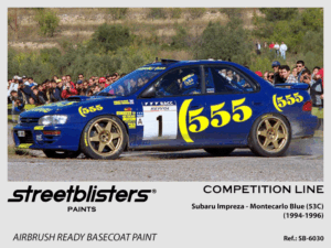 Competition Line Paint - Subaru Impreza -> Montecarlo Blue - 1x30ml (SB30-6030)