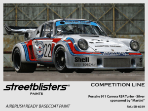 Competition Line Paint - Porsche 911 Carrera RSR Turbo Martini -> Plata - 1x30ml (SB30-6039)