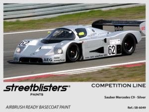 Competition Line Paint - Sauber Mercedes C9 -> Plata - 1x30ml (SB30-6049)
