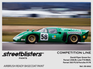 Competition Line Paint - David Piper Green -> Ferrari 250LM / Lola T70 MkIII / Ferrari 365 P2 / Porsche 917K - 1x30ml (SB30-6062)