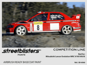 Competition Line Paint - Mitsubishi Lancer Evolution V/VII/VIII/IX WRC -> Red - 1x30ml (SB30-6066)