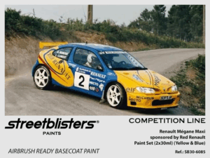 Competition Line Paint - Renault Mégane Maxi "Red Renault" Pack - 2x30ml (SB30-6085)