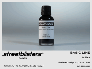 Basic Line Paint - Negro intenso - 1x30ml (SB30-0015)