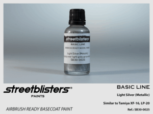 Basic Line Paint - Plata claro (Metalizado) - 1x30ml (SB30-0025)