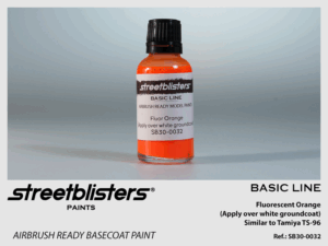 Basic Line Paint - Naranja fluorescente - 1x30ml (SB30-0032)