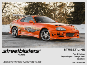 Street Line Paint - Fast & Furious -> Toyota Supra Orange Pearl - 2x30ml (SB30-0244)