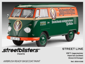 Street Line Paint - Volkswagen T1 -> Kastenwagen/Jagermeister Pack - 2x30ml (SB30-0368)
