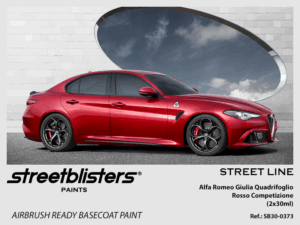 Street Line Paint - Alfa Romeo Giulia Quadrifoglio -> Rosso Competizione - 2x30ml (SB30-0373)