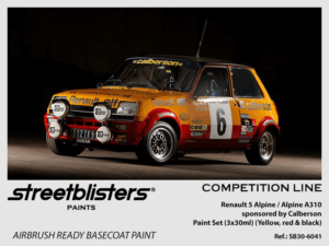 Competition Line Paint - Renault 5 Alpine / Alpine A310 -> Calberson Team Pack - 3x30ml (SB30-6041)