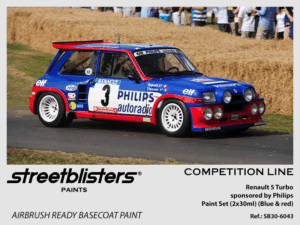 Competition Line Paint - Renault 5 Turbo -> Philips Team Pack - 2x30ml (SB30-6043)