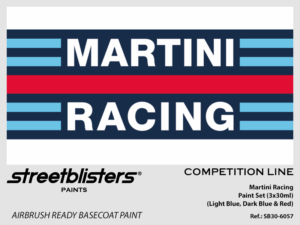 Competition Line Paint - Martini Racing Pack - 3x30ml (SB30-6057)